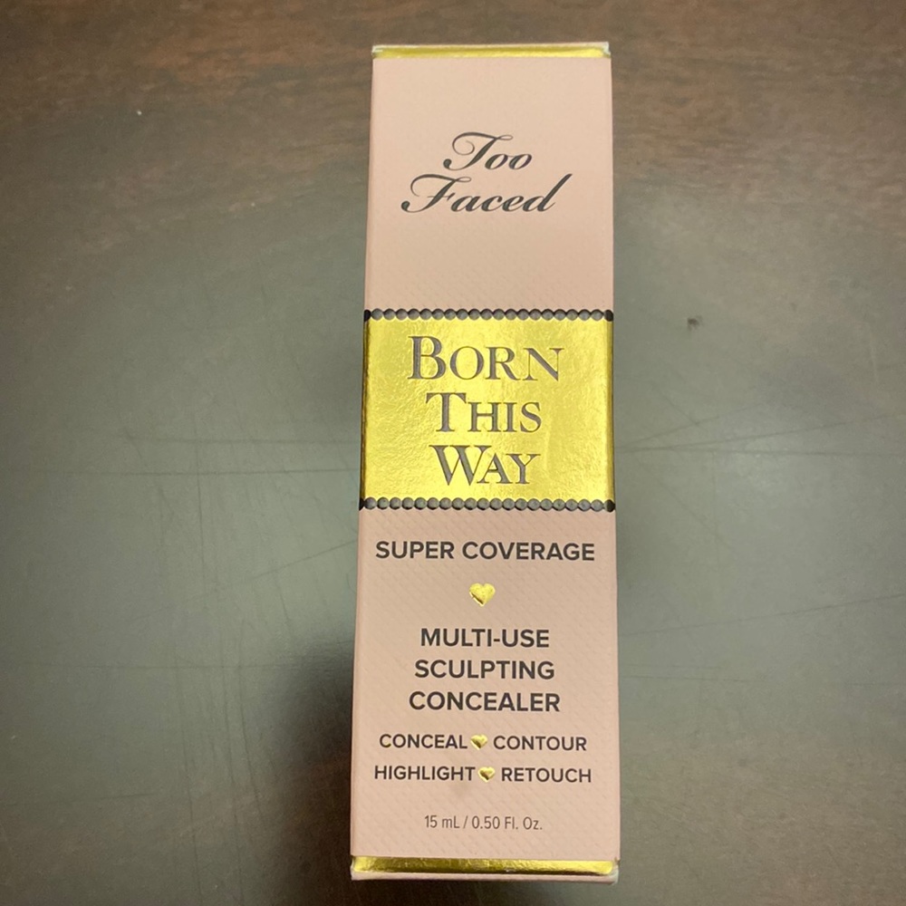 NEW Unopened Too Faced Born This Way Foundation Super Coverage in Warm Sand